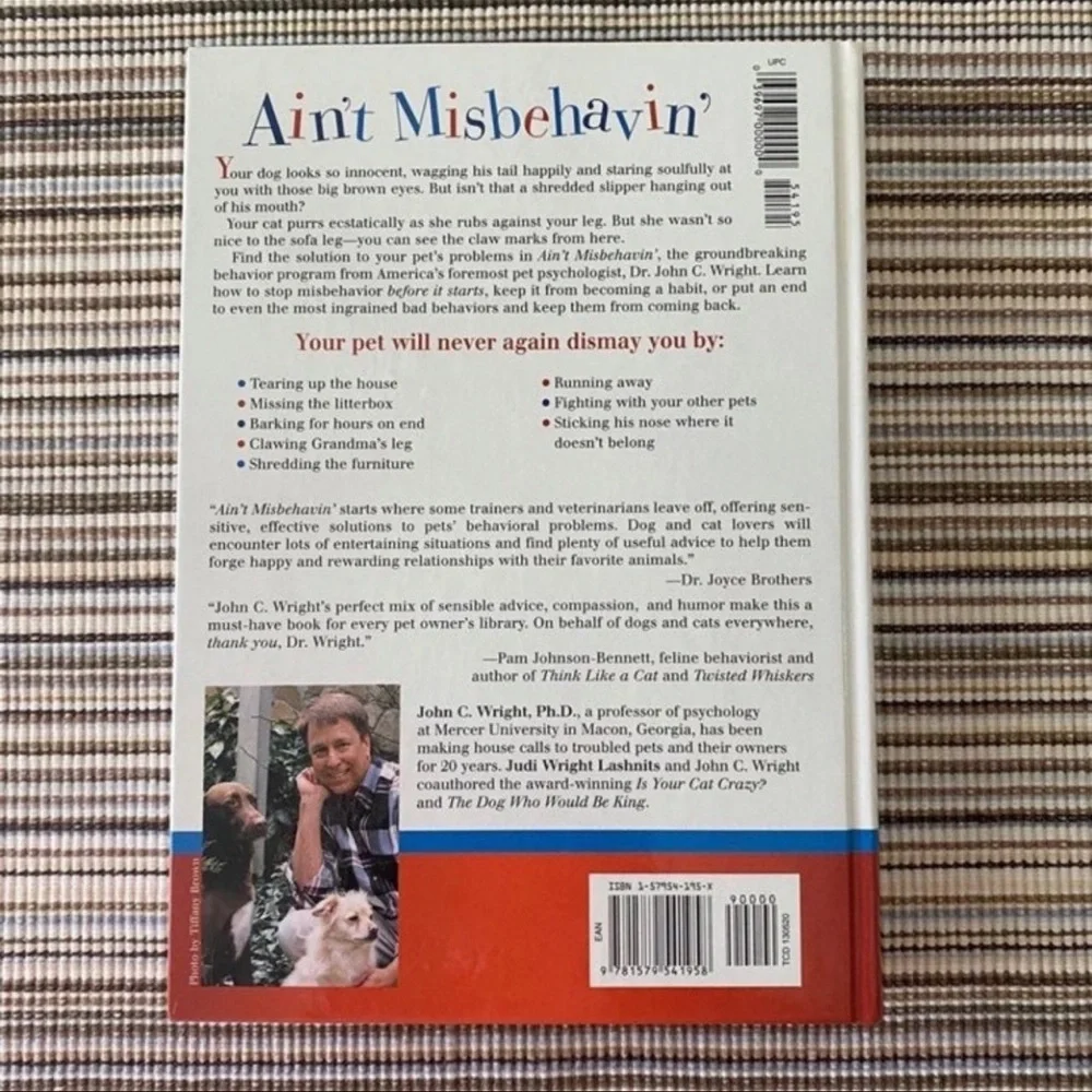 2 Pet Training Books ~ Pet Speak & Ain’t Misbehavin’